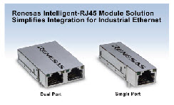 Renesas Electronics đơn giản hoá tích hợp cho Ethernet công nghiệp với Giải pháp RJ45 module thông minh