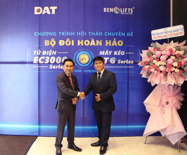 DAT phối hợp cùng Benelifts Asia tổ chức Hội thảo chuyên đề “Bộ đôi hoàn hảo: Tủ điện EC3000 series và Máy kéo ITG series”