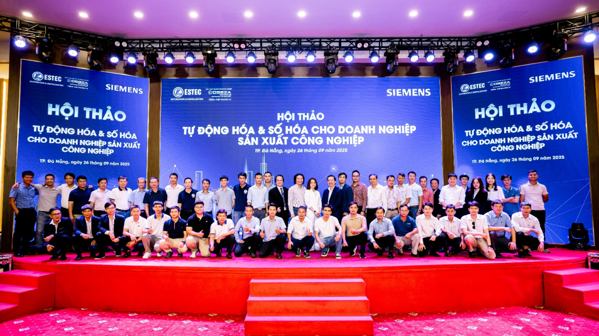 “TỰ ĐỘNG HÓA & SỐ HÓA CHO DOANH NGHIỆP SẢN XUẤT CÔNG NGHIỆP”: THÚC ĐẨY CHUYỂN ĐỔI SỐ THÀNH CÔNG, KIẾN TẠO TƯƠNG LAI BỀN VỮNG