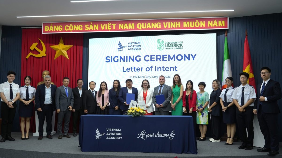 HỌC VIỆN HÀNG KHÔNG VIỆT NAM THÚC ĐẨY HỢP TÁC ĐÀO TẠO NHÂN LỰC HÀNG KHÔNG VỚI IRELAND